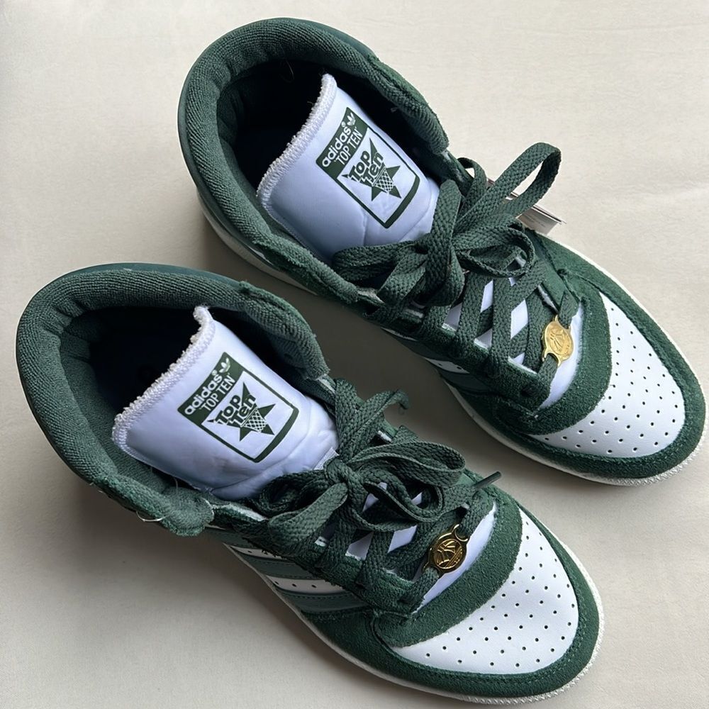 adidas originals Top Ten Rb 'White Green Oxide' - Picture 6 of 16